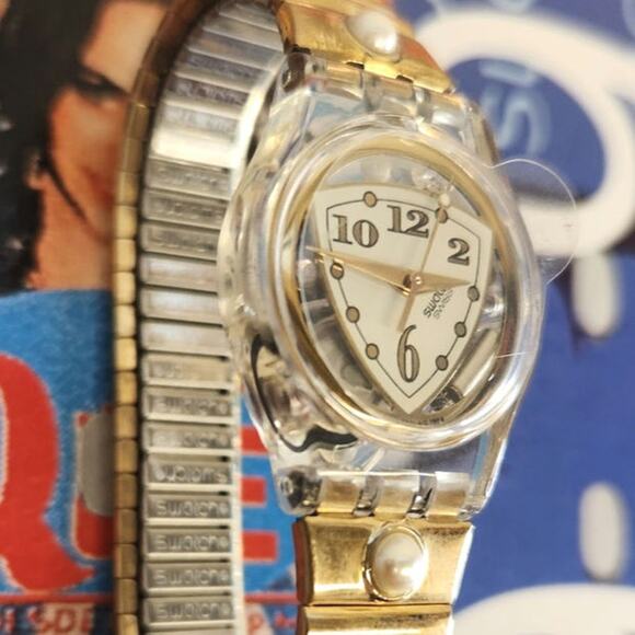 Swatch watch PREMIERE LK151 1995 Standard Ladies New Old stock - Picture 4 of 7